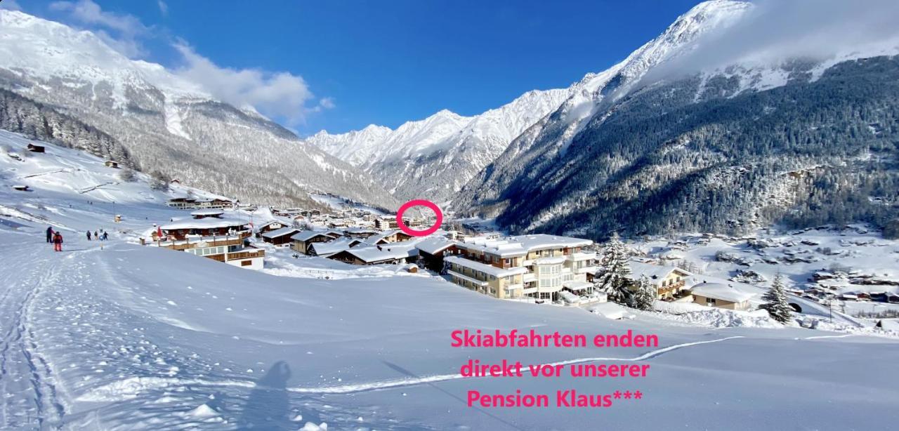 Pension Klaus Зельден Екстер'єр фото